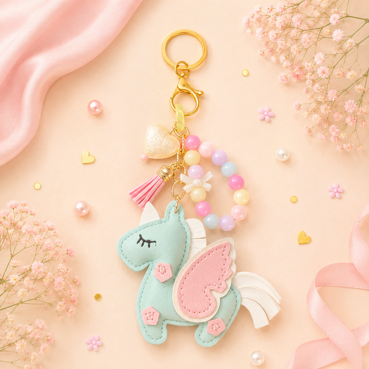 Unicorn Bag Charm Lumba Rakhi
