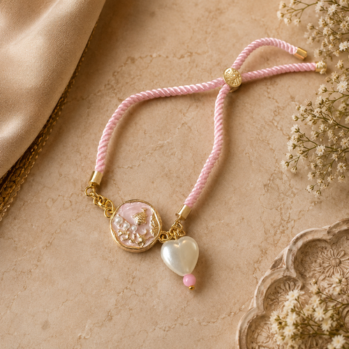 Blush Pearl Adjustable Bracelet