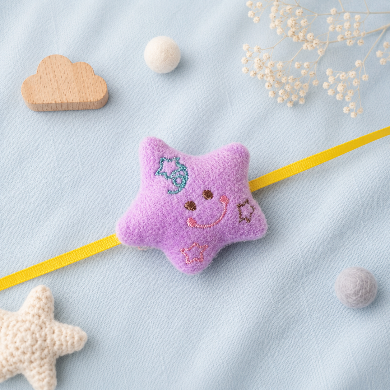 Purple Star Rakhi
