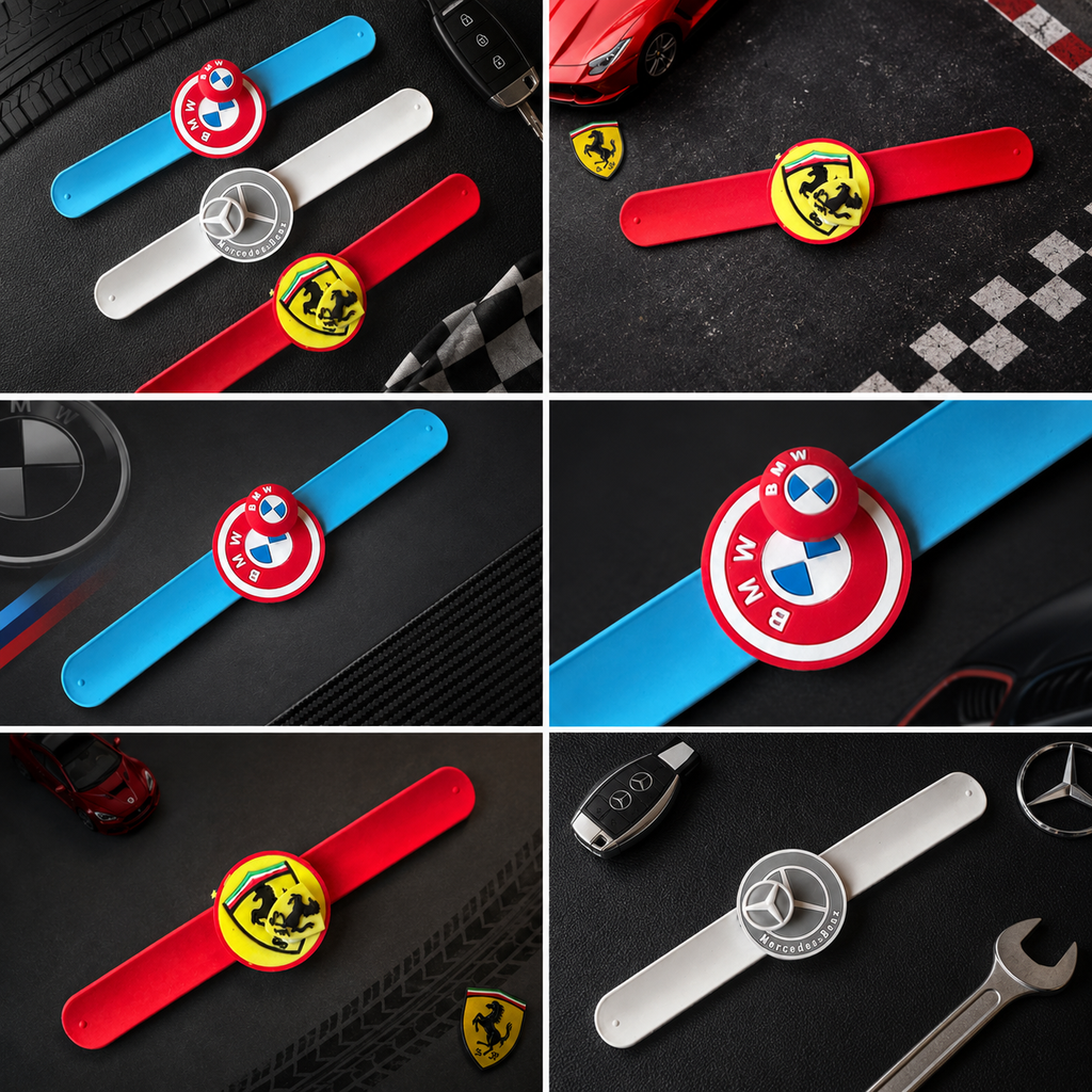 Slap Band Turbo Wheels Rakhi