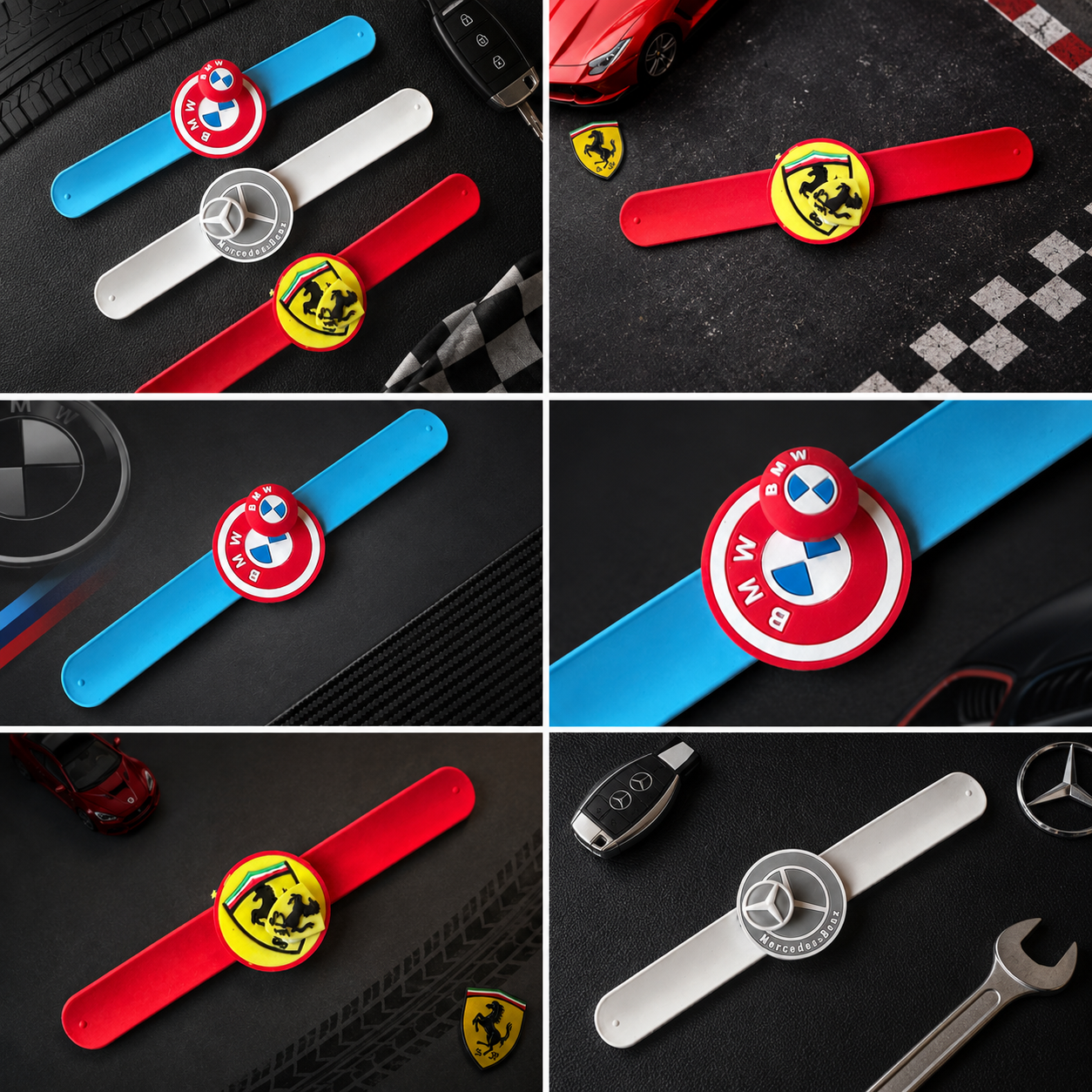 Slap Band Turbo Wheels Rakhi