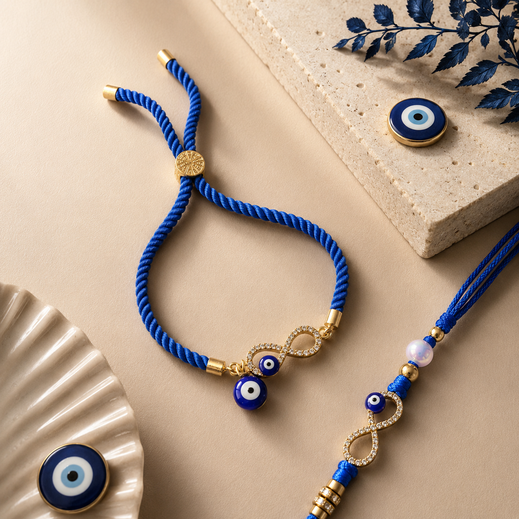 Evil Eye Infinity Bhaiya-Bhabhi Set