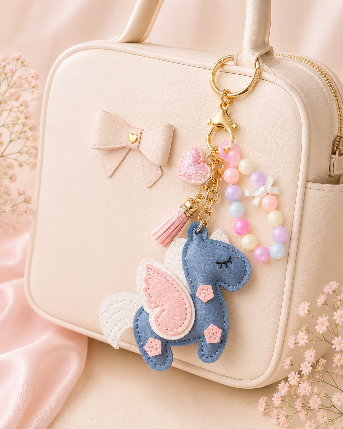 Unicorn Bag Charm Lumba Rakhi