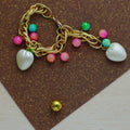 Chain Bracelet With Hearts