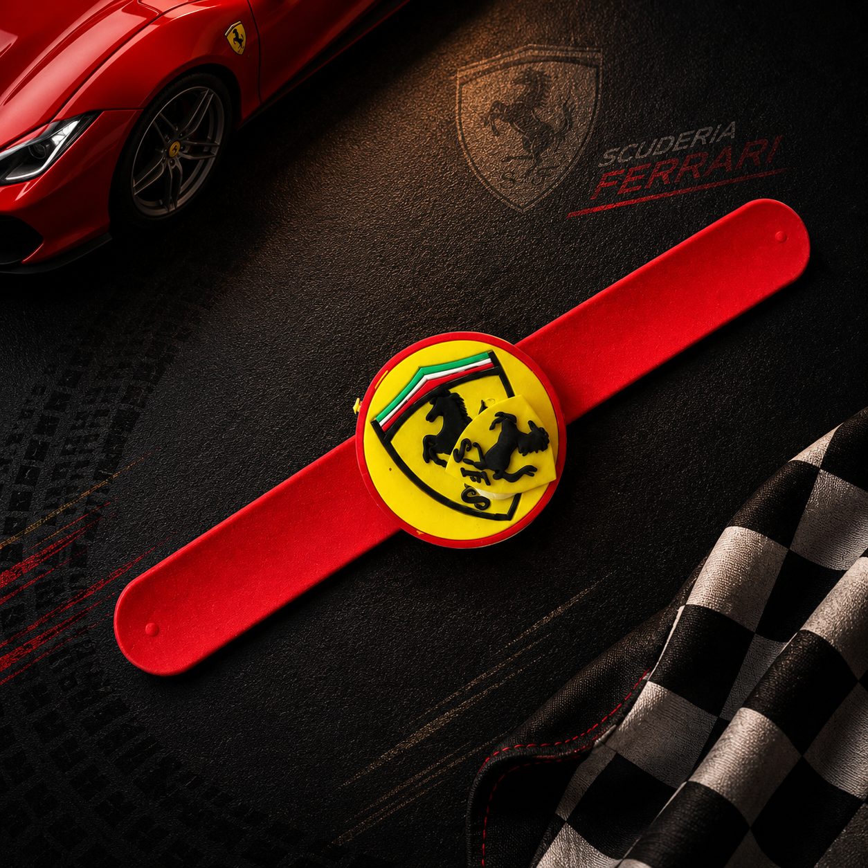 Slap Band Turbo Wheels Rakhi