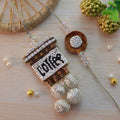 Rakhi set for Cofee Lovers