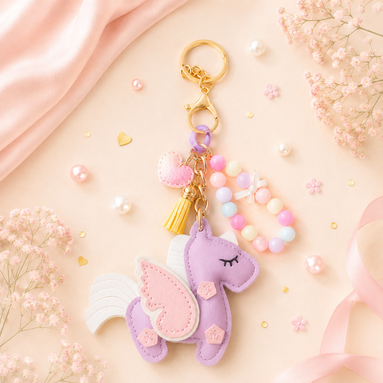 Unicorn Bag Charm Lumba Rakhi