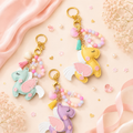 Unicorn Bag Charm Lumba Rakhi