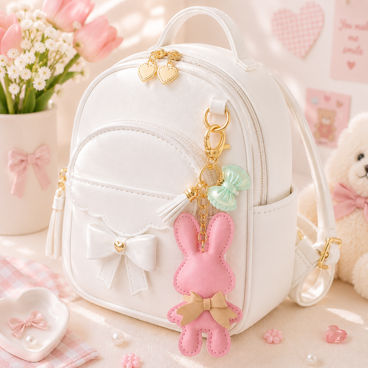 Bunny Bag Charm Lumba Rakhi