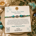 Turquoise Healing Stone Rakhi