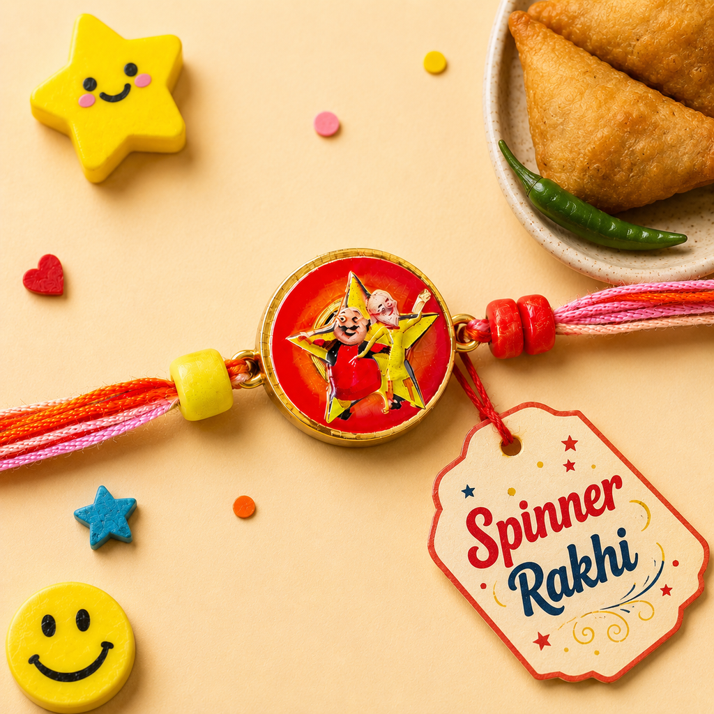 Motu Patlu Spinner Rakhi