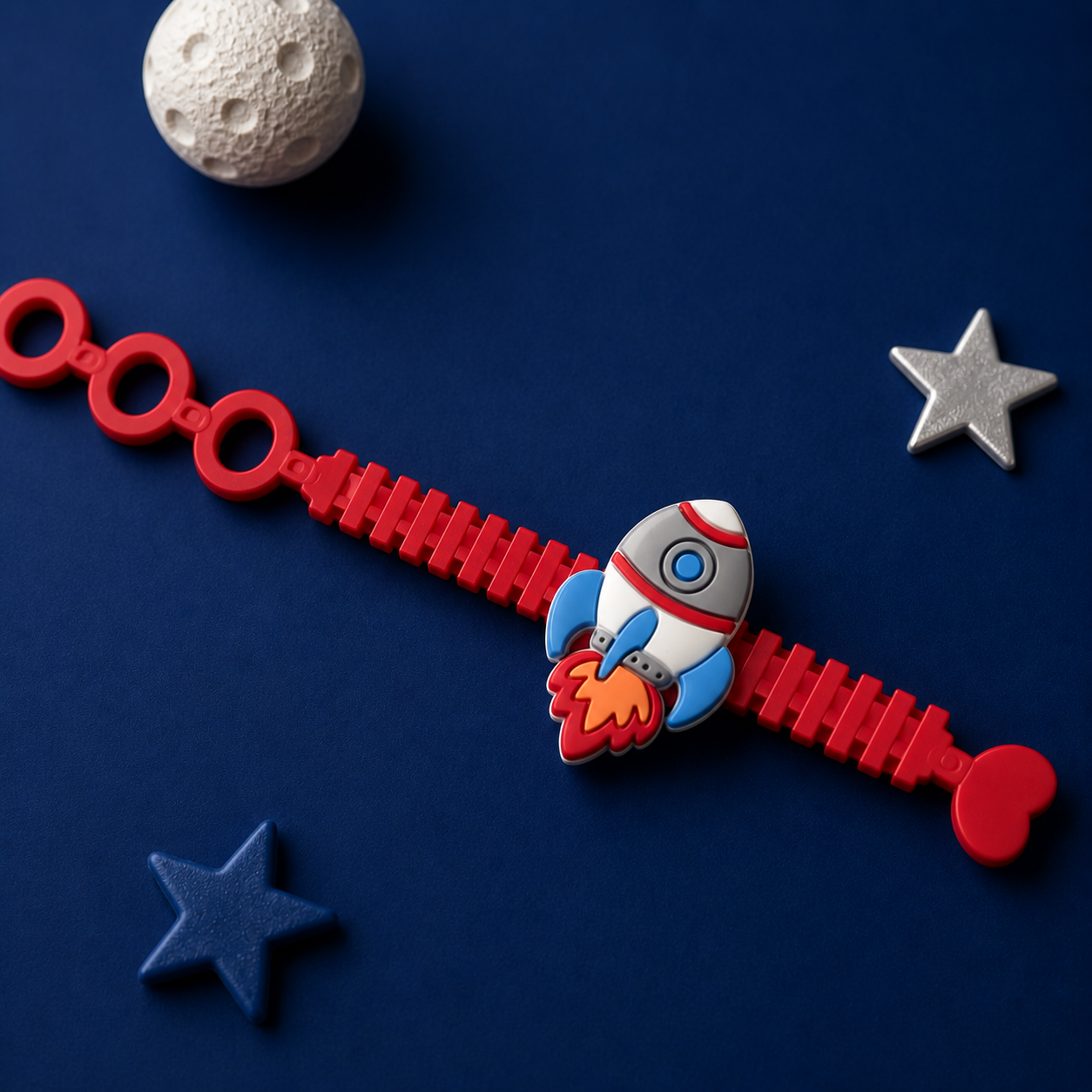 Rocket Rush Kids Band Rakhi