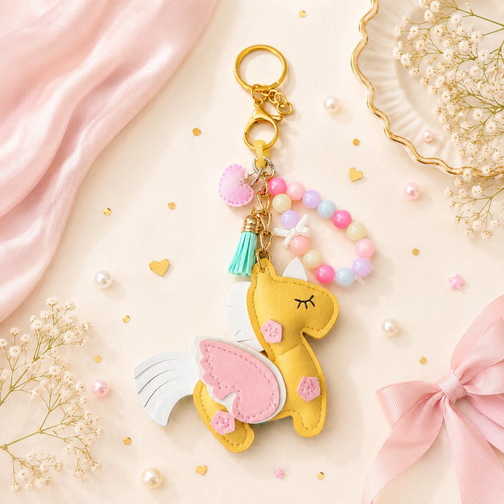 Unicorn Bag Charm Lumba Rakhi