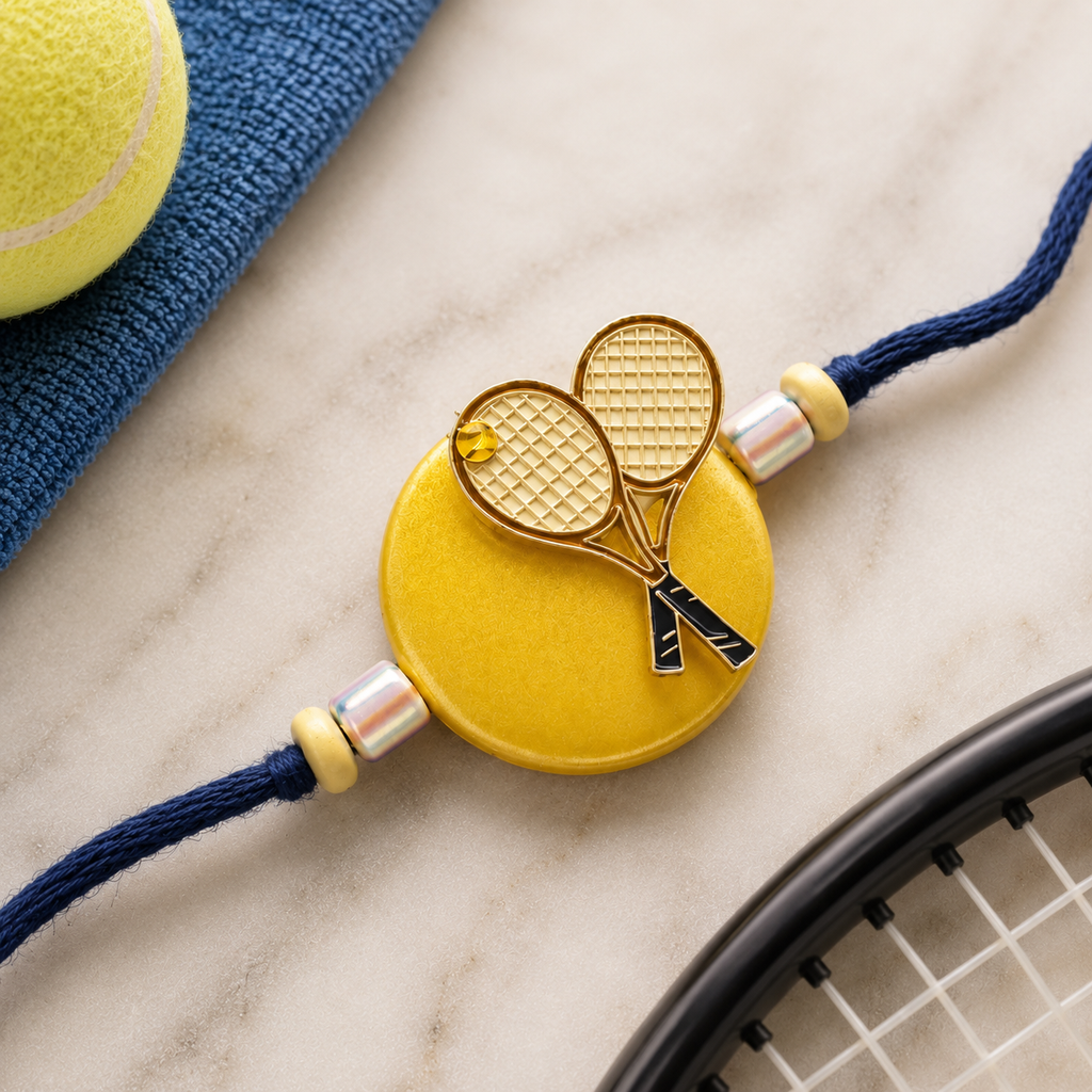 Tennis Rakhi