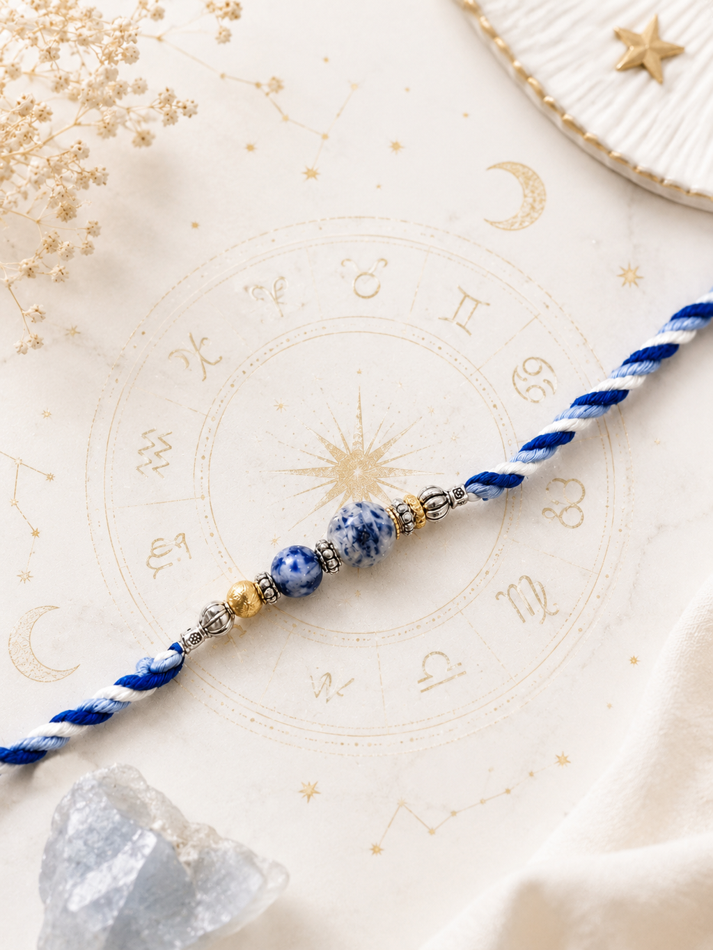 Sodalite Healing Stone Rakhi