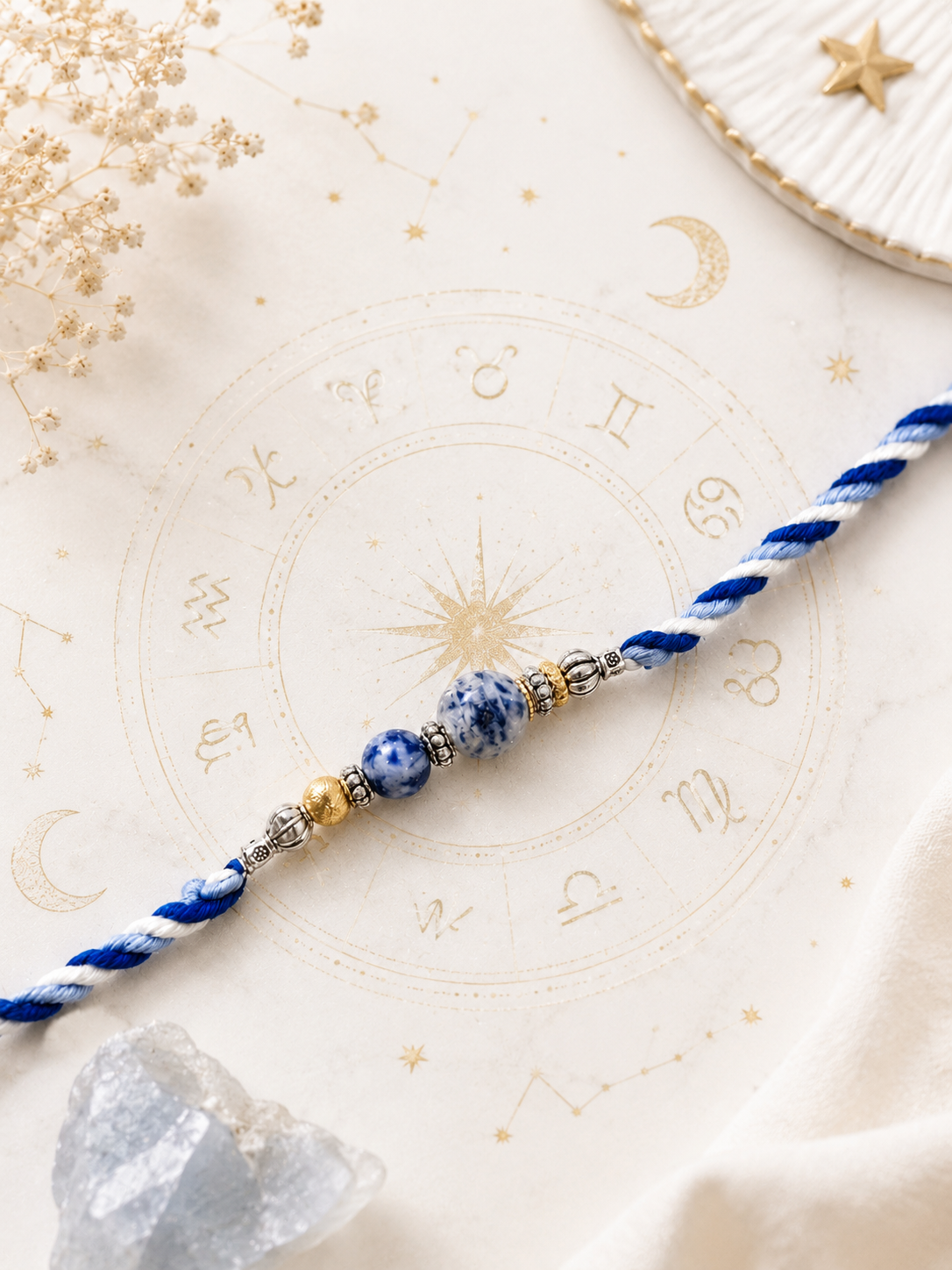 Sodalite Healing Stone Rakhi