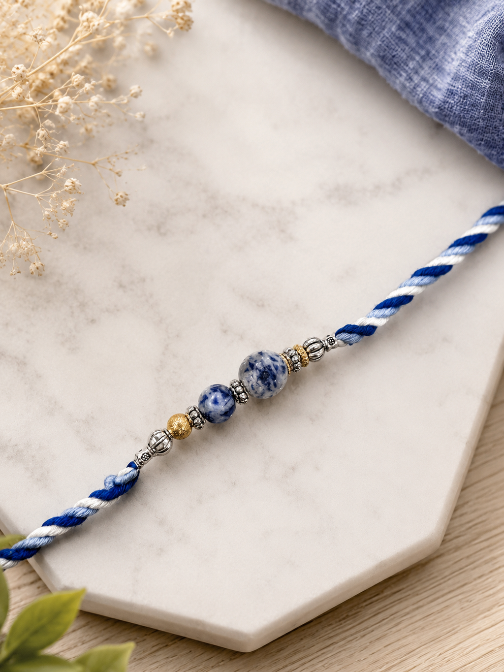 Sodalite Healing Stone Rakhi