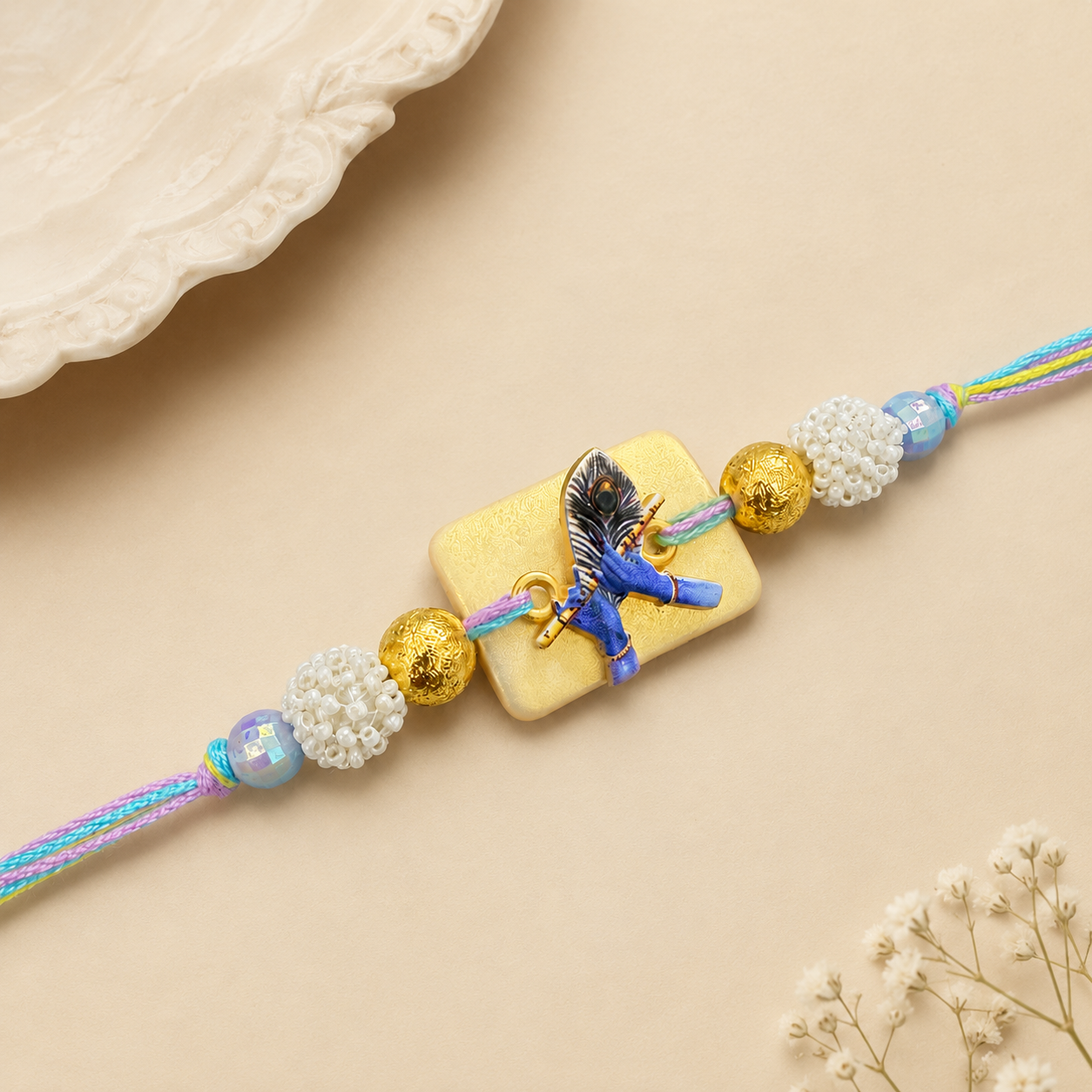 Krishna Mor Pankh Rakhi