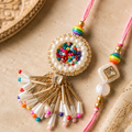 Rangoli Bhaiya Bhabhi Rakhi Set