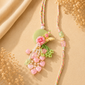 Blooming Tails Bhaiya-Bhabhi Rakhi Set