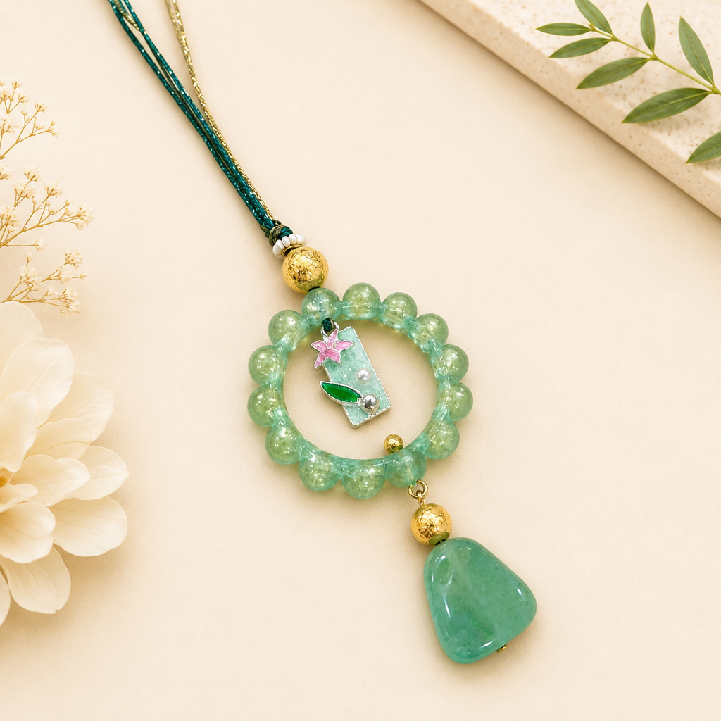 Quartz Harmony Bhaiya-Bhabhi Rakhi Set