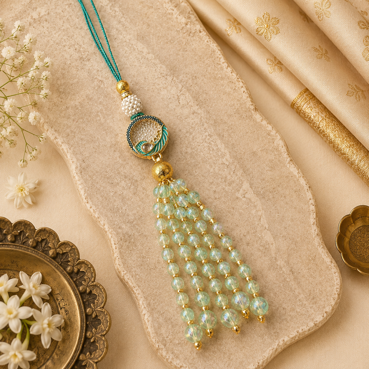 Mayur Bhaiya-Bhabhi Rakhi Set