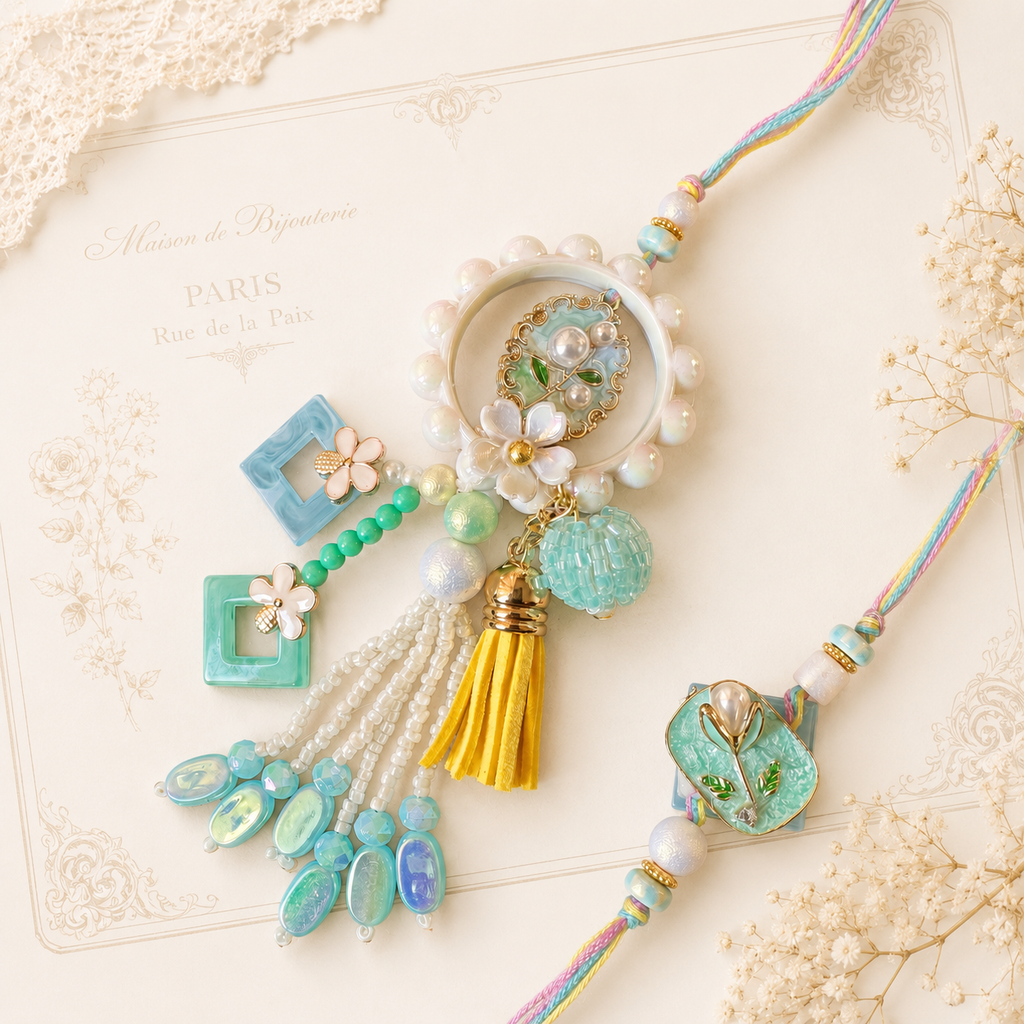 Pastel Blossom Bhaiya-Bhabhi Set