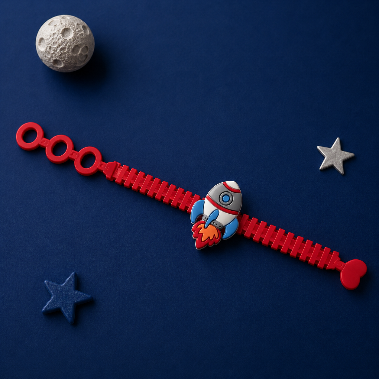 Rocket Rush Kids Band Rakhi
