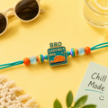 Lazy Bro Badge Rakhi