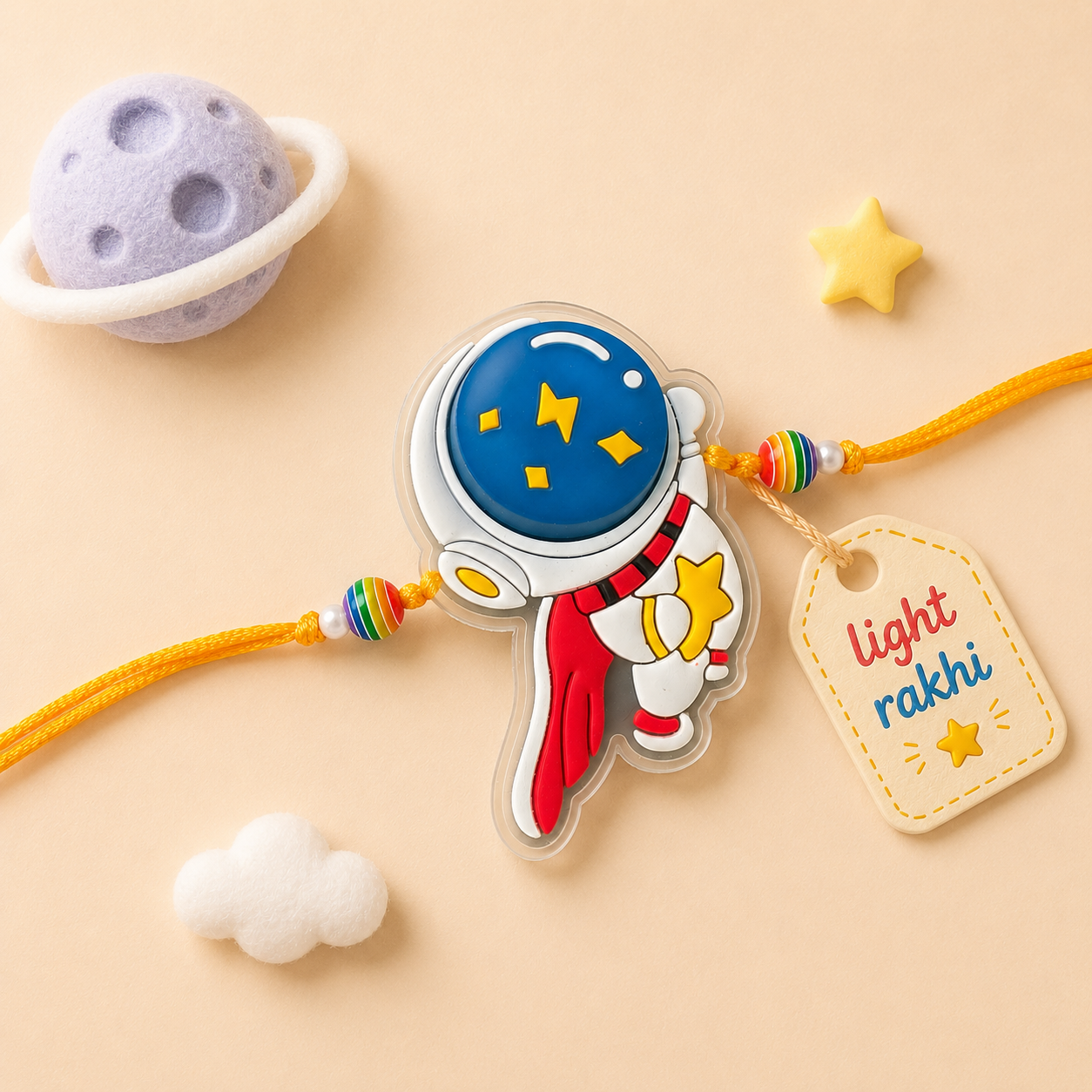 Super Astronaut Light Rakhi