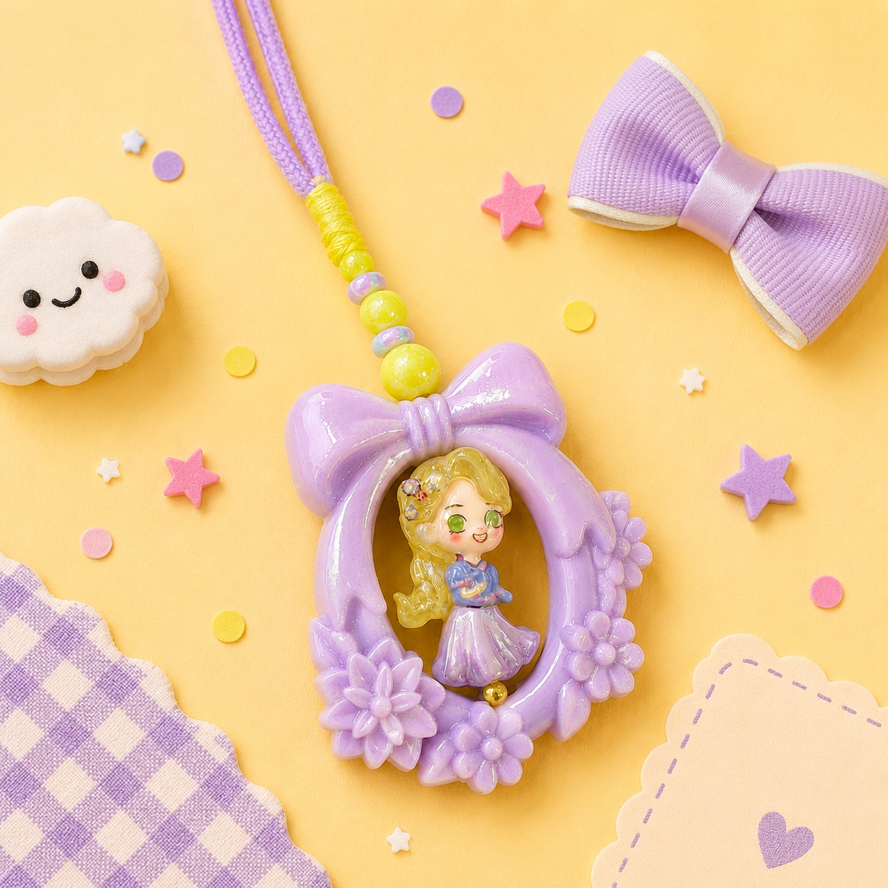 Frozen Mirror Princess Lumba Rakhi