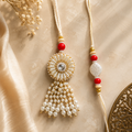 Pearl Radiance Bhaiya Bhabhi Rakhi Set