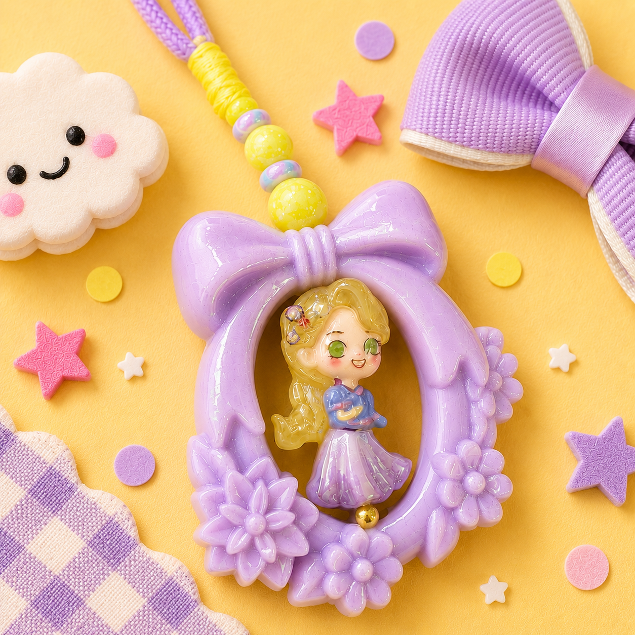 Frozen Mirror Princess Lumba Rakhi