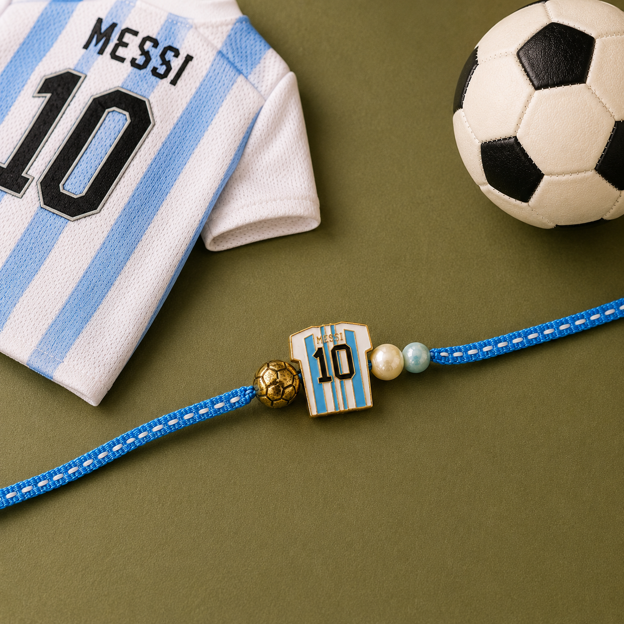 Messi Fan Jersey Rakhi