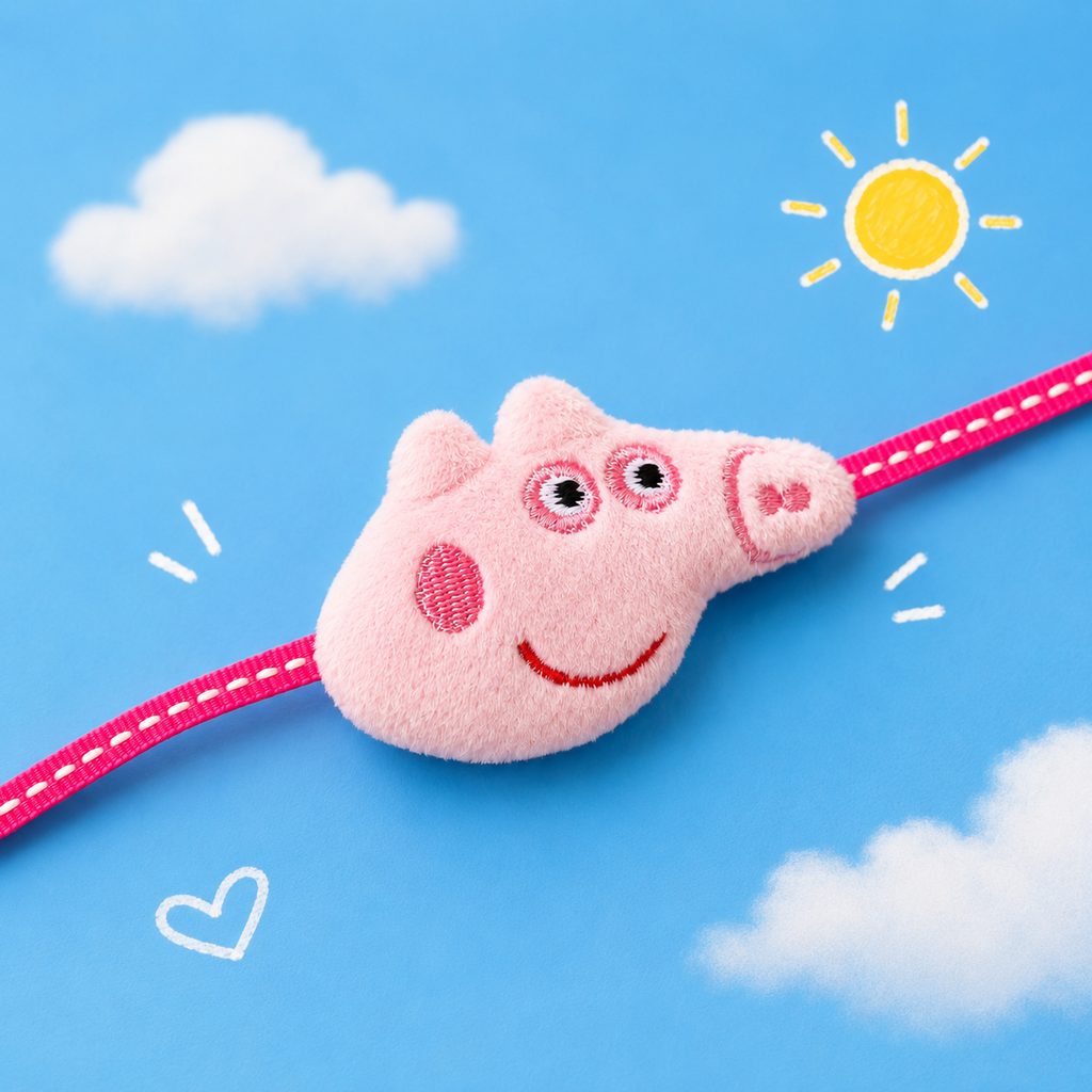 Peppa Pig Cushion Rakhi