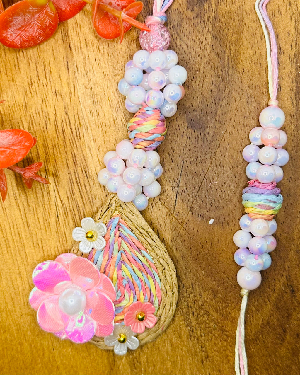 Jute Bhaiya Bhabhi Rakhi Set