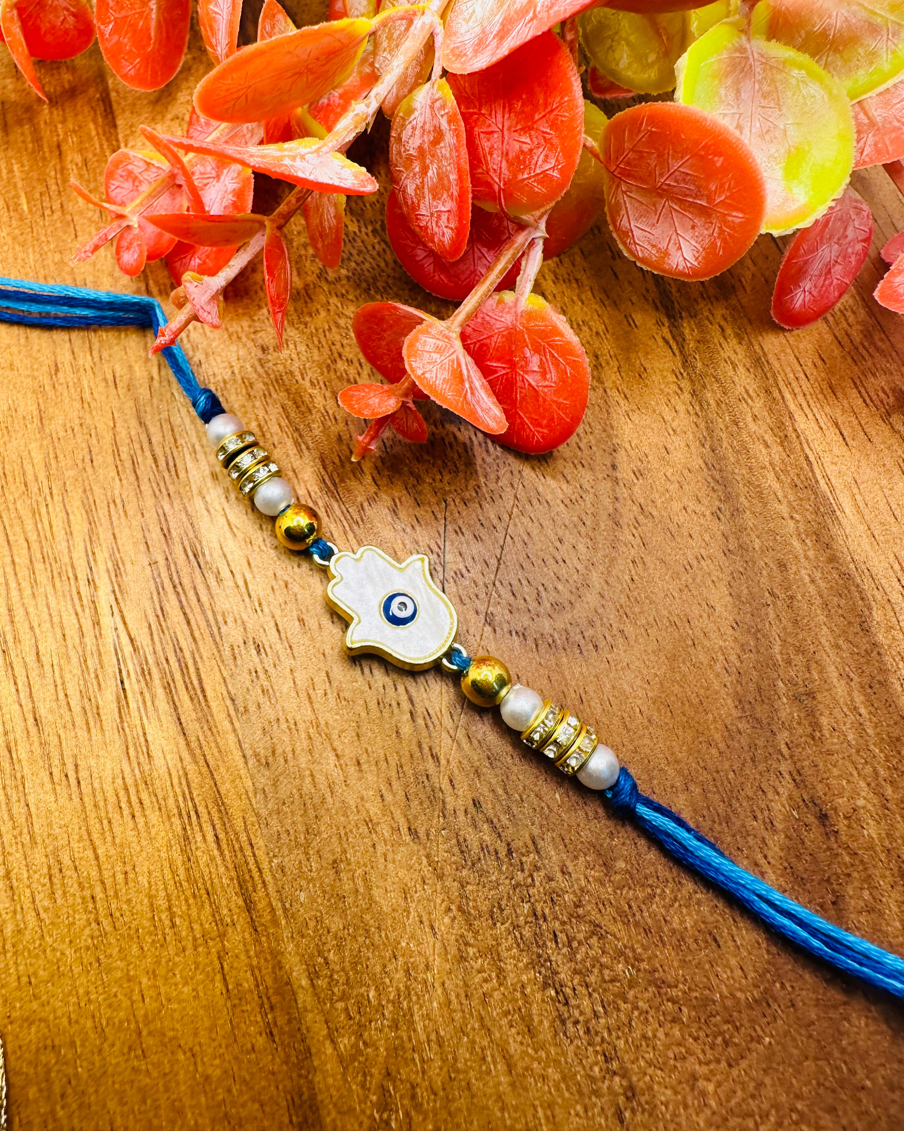 Evil Eye And Humsa Bhaiya And Bhabhi Rakhi Set