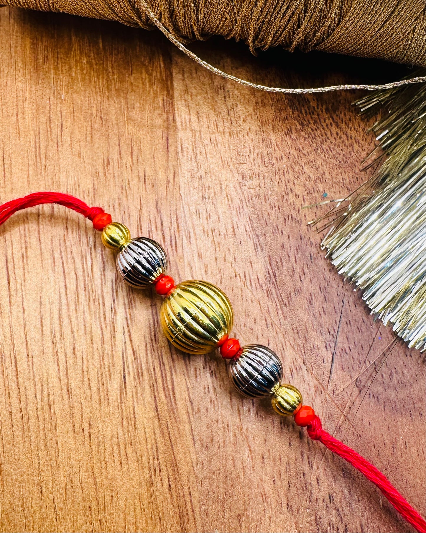 Bandhej Bhaiya And Bhabhi Rakhi Set
