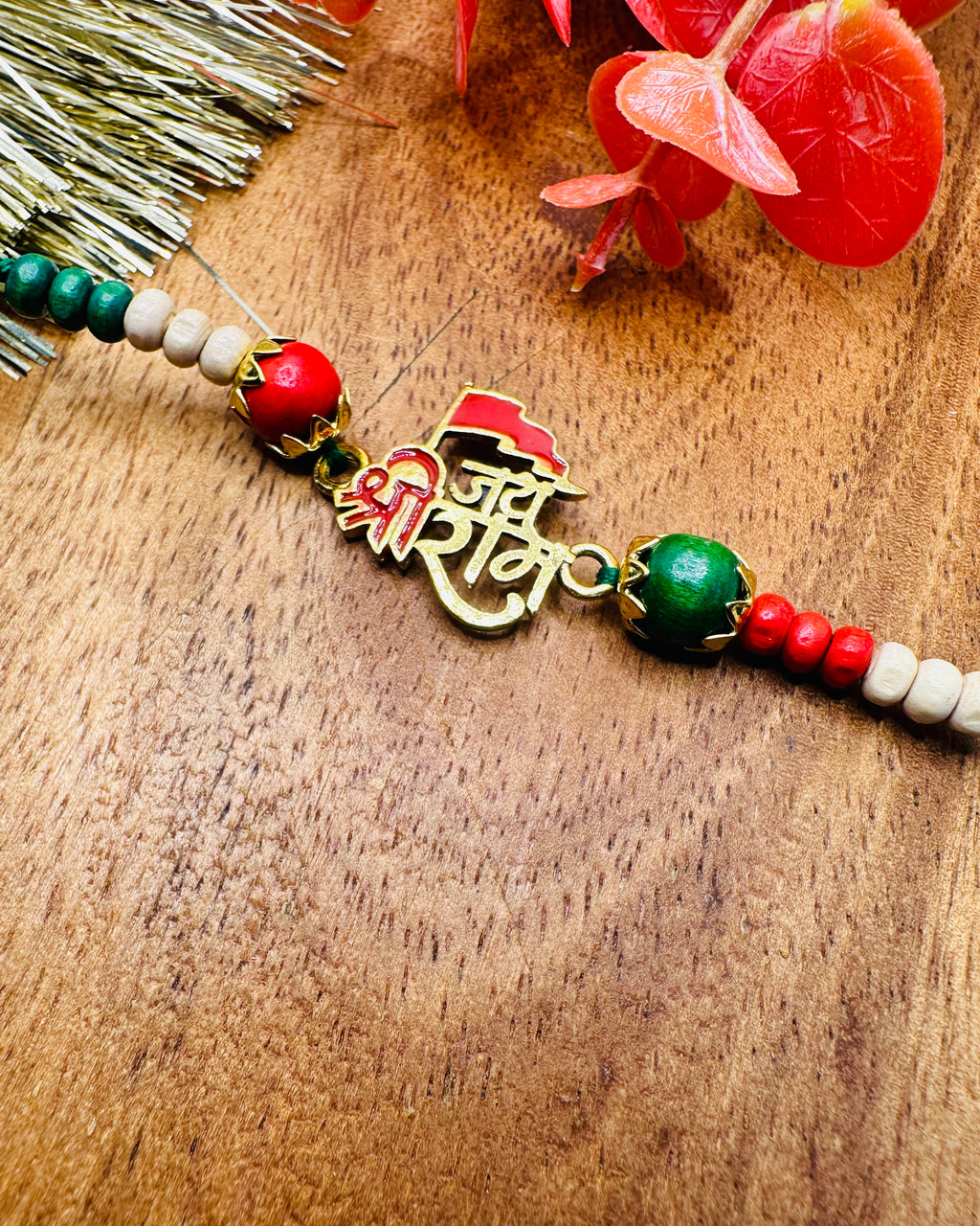 Jay Shree Ram Rakhi (Golden)