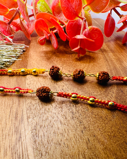 Rudraksh Rakhi Combo