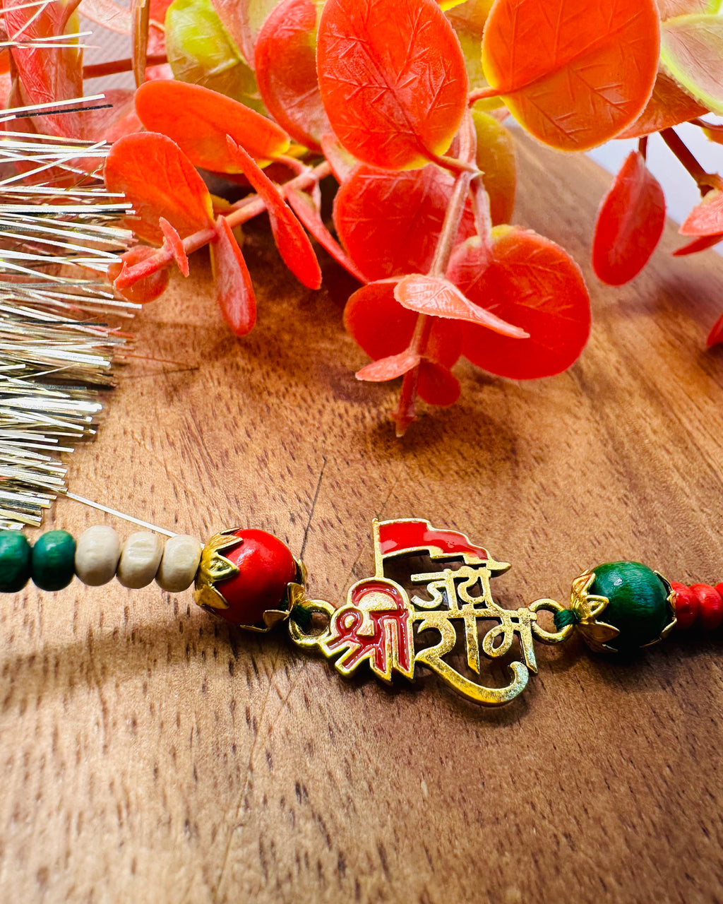 Jay Shree Ram Rakhi (Golden)