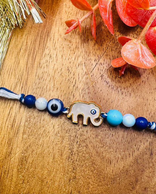 Evileye Elephant Rakhi