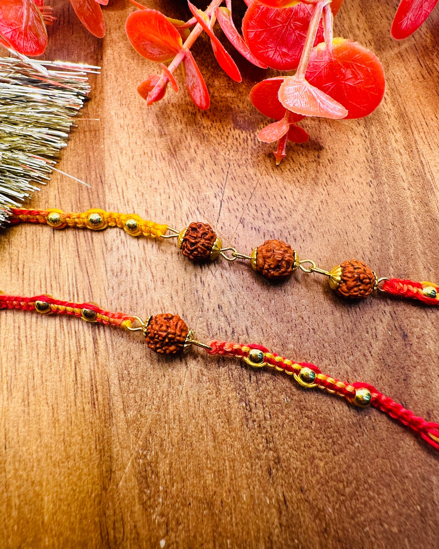 Rudraksh Rakhi Combo