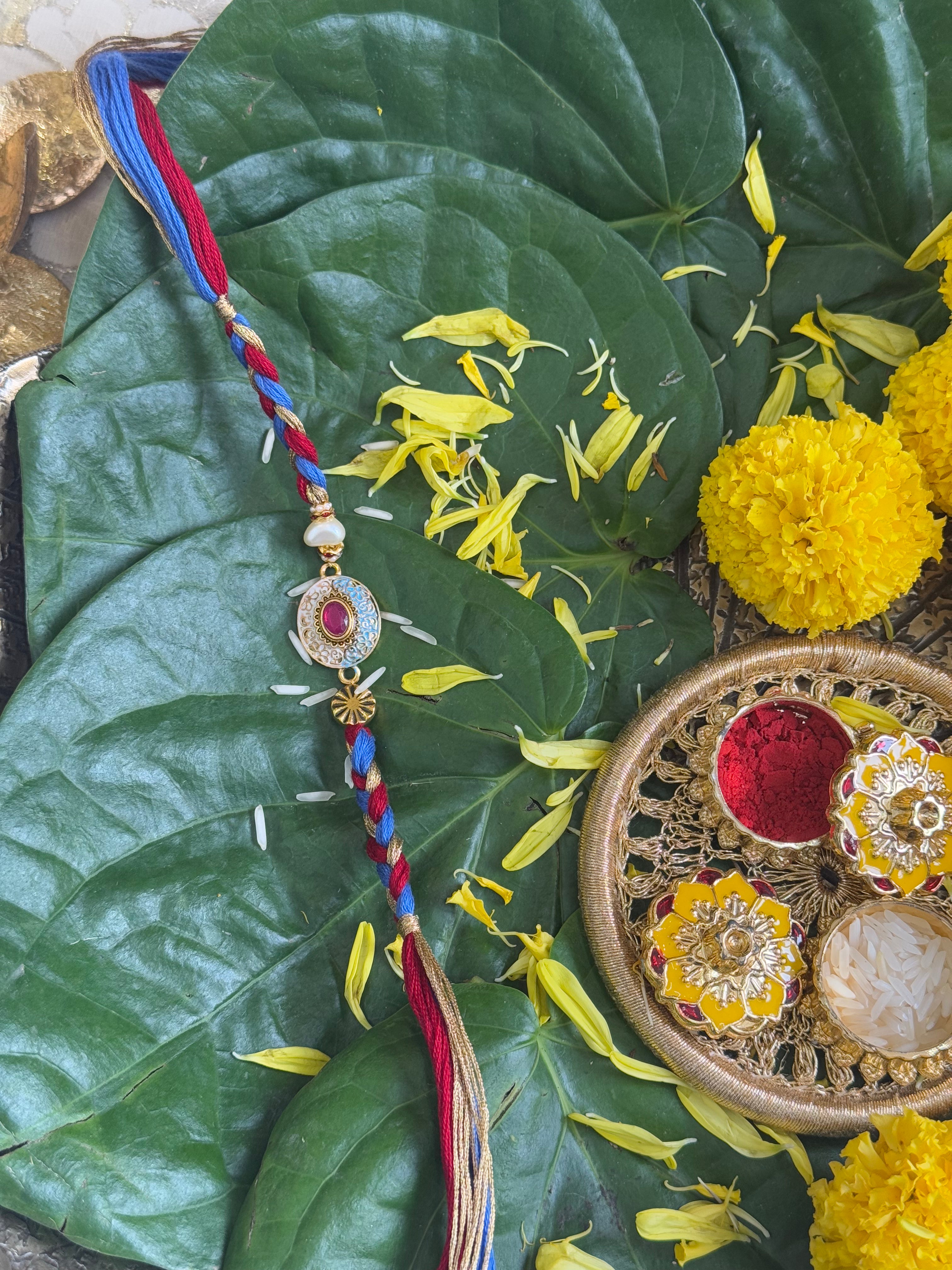 KUNDAN RUBY RAKHI