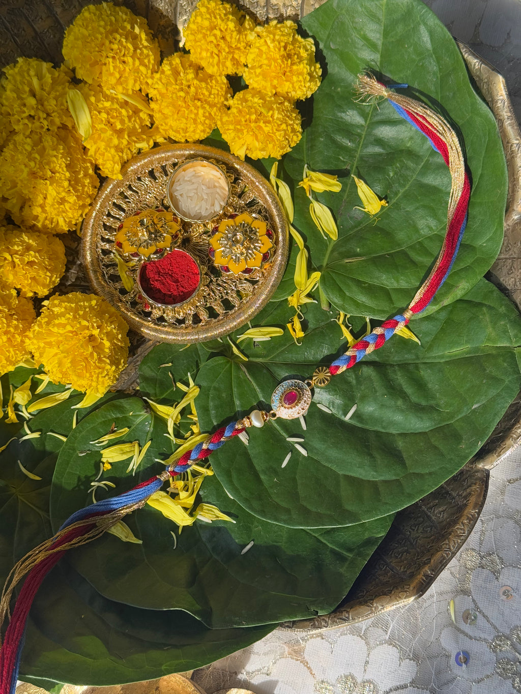 KUNDAN RUBY RAKHI