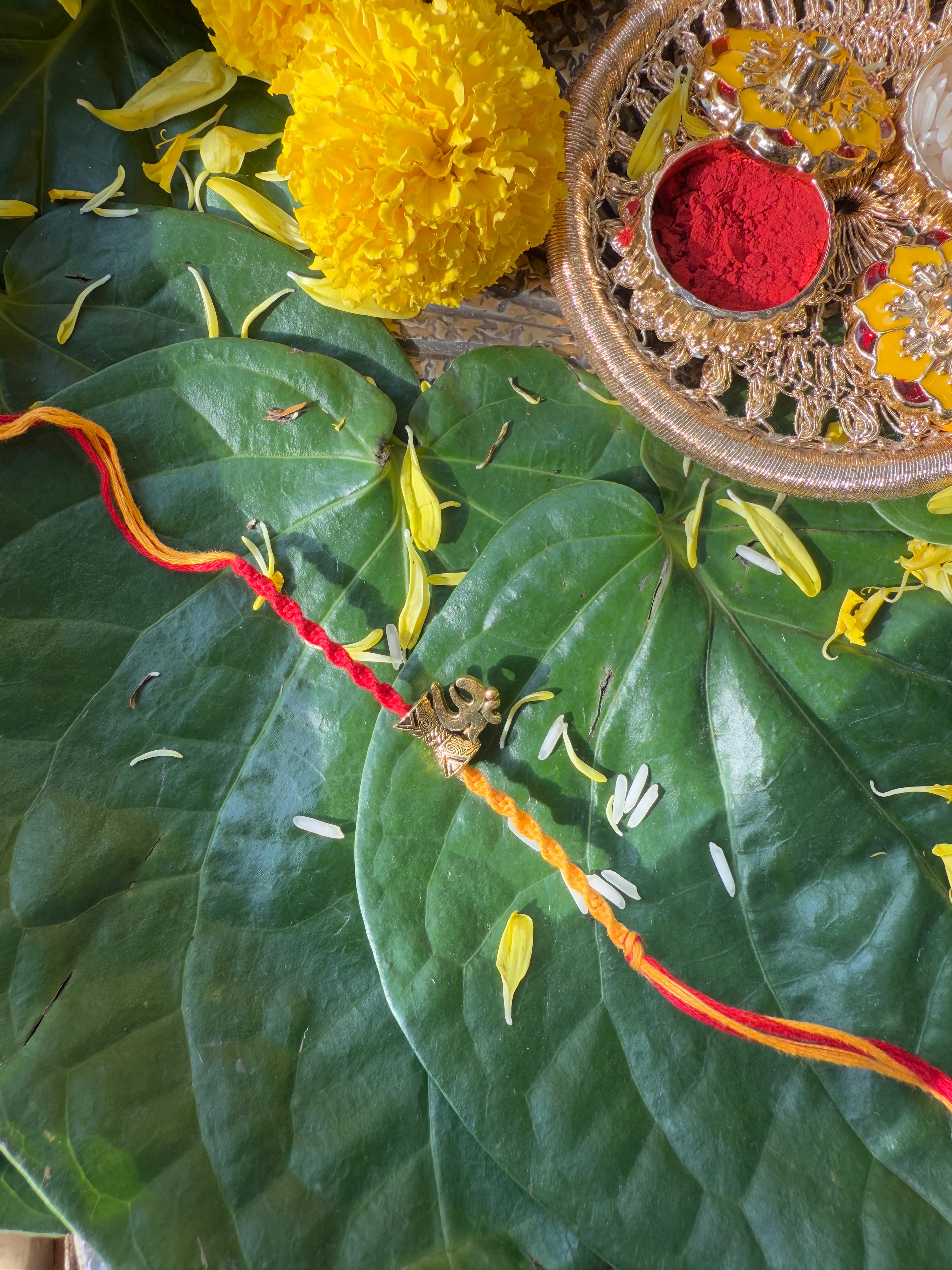 OM AND DAMRU RAKHI