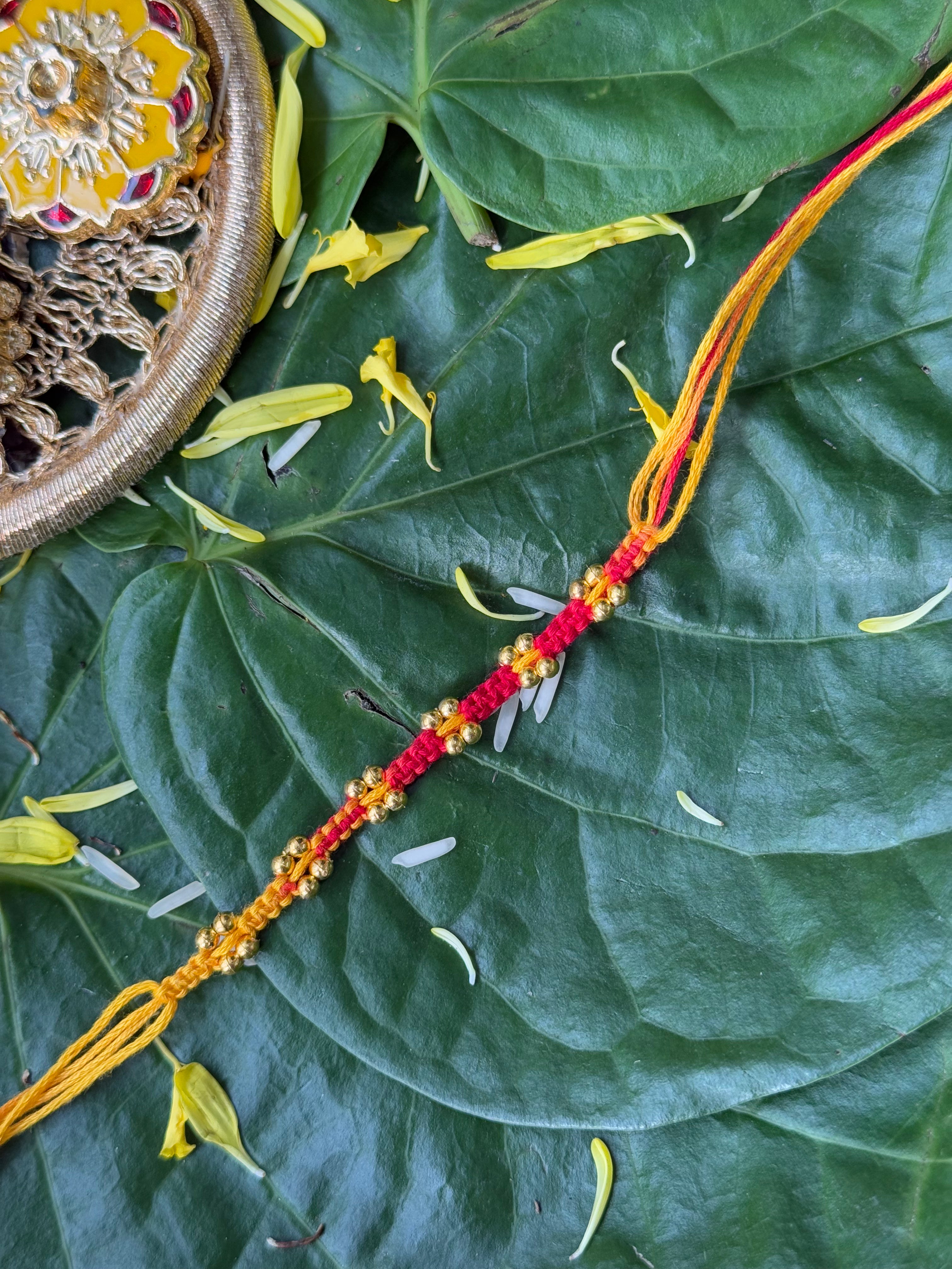 MACRAME BEAD RAKHI