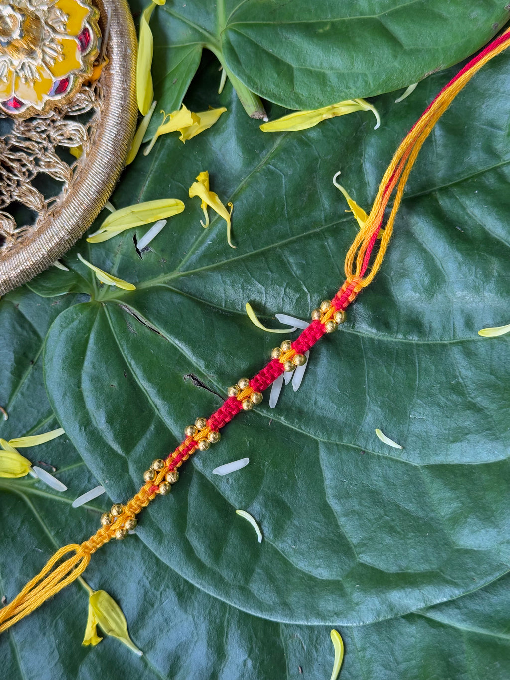 MACRAME BEAD RAKHI