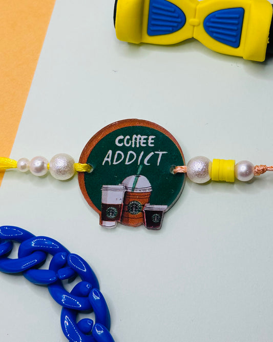 Coffee Addict Rakhi