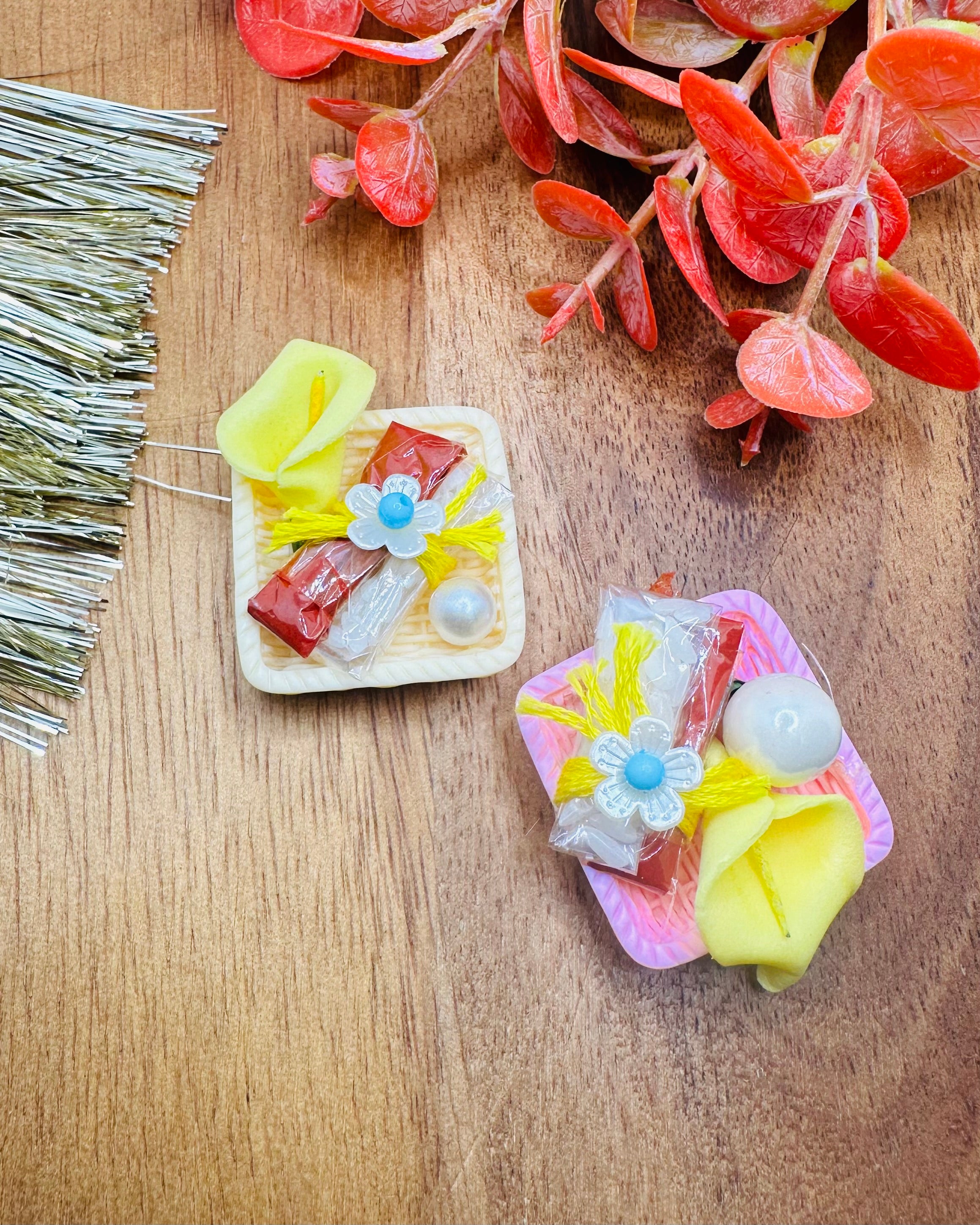 Mini baskets of Roli Chawal